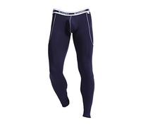 ARCITON Men's Low Rise Leggings Long Johns Thermal Pant Warm Underwear Baselayer Medium(Waist: 30"- 32") 3004ckuNavy Blue