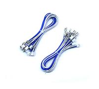 Arcity 20 Pcs Arcade Button Wires Harness Cable for Zero Delay USB Encoder PCB with 0.187" 4.8mm Terminals Compatible with Micro Switches HAPP Style Arcade Buttons Joysticks New