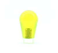 Arcity Arcade Joystick Bat Oval Top Handle Knob American Type Replacement Crystal Yellow for Zippy SANWA SEIMITSU Arcade1up Fight Stick Machine Console Cabinet New