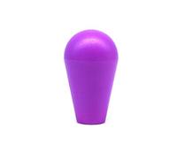 Arcity Arcade Joystick Bat Oval Top Handle Knob American Type Replacement Purple for Zippy SANWA SEIMITSU Arcade1up Fight Stick Machine Console Cabinet New