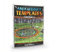 Arcknight AOE Multipurpose DND Spell Effect Templates - Area of Effect Markers for Dungeons and Dragons and Other RPGs