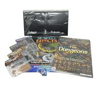 Arcknight D&D Ready To Play Bundle - 167 DND Miniatures, 16 Modular Battle Maps, Spell Effect Templates, 66 Terrain Pieces, 20 Warband Minis, Dice Set and Storage Case for Dungeons and Dragons, TTRPGS