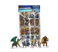 Arcknight Flat Plastic Miniatures: DM Starter Set; 167 Unique Classic and Iconic Minis for DND 5e and Pathfinder; Affordable, Skinny Figurines for Dungeons and Dragons and Other Tabletop RPG Games