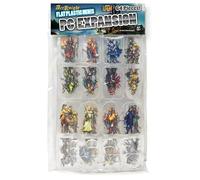 Arcknight Flat Plastic Miniatures: PC Expansion; 64 Unique Player character - Themed Minis for DND 5e and Pathfinder; Affordable, Skinny Figurines for Dungeons and Dragons and Other Tabletop RPG Games