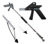 ArcMate EZ Reacher - Heavy Duty Grab-It Reaching Tool - Collapsible Grabber Reacher with Extra-Large Grip, 4.5 Inch Jaws - Ideal for Commercial, Maintenance, Seniors, 32"