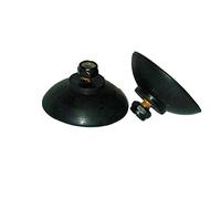 ArcMate Replacement Cups, EZ Reacher Accessory Tips, Rubber Cups with Locknuts, Outdoor Use, Black, 2 Pairs, 4 Cups Total (RC-2PR)