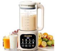 Arcmira 68oz Automatic 8-in-1 Nut Milk Maker, 10 Blades -No Soak, Self-Clean, Delay Start & Keep Warm, for Almond/Soy/Oat Milk, Juice, Boil Water, Shakes - Plant-Based Dairy Free for Family & Party