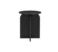 Arco Round Side Table - Black - Pack of 2 - Black