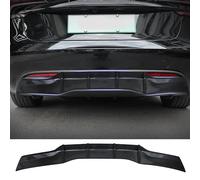 Arcoche Rear Diffuser for Tesla Model 3 2024-2025 Highland is designed without drilling, making it easy to install without damaging your car. Made from PP material with a glossy carbon fiber finish