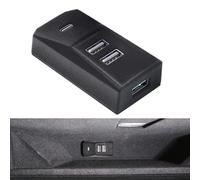 Arcoche USB Hub for Tesla Glove Box - 4-Port Docking Station Model 3 Highland 2024 2025 Cybertruck, Model Y Juniper 2025 2026 Seamlessly Transfer dashcam footage, Flash-Drive Data, Games and Music