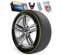 ARCOL Textile Snow Chains Approved EN 16662-1 /// ArcticPro Textile Snow Car Chains, Easy to Install, Quiet Driving and Max. Safety - Measures Det. in the Int. (ArcticPro, XL)