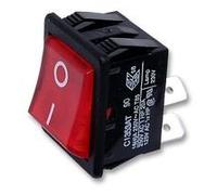 ARCOLECTRIC SWITCHES SWITCH DPST 16A 250VAC ILL RED I/O Switches Rocker
