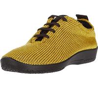 Arcopedico LS 1151 Women's Shoes - Lace-Up Support and Walking Comfort- Sock Fitting - Arch Support and Cushioning - Removeable Insoles - Vegan - Travel Friendly, Mustard, 7-7.5