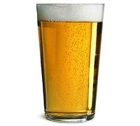 Arcoroc 07480 Conique Pint Beer Glass, 568mL Capacity, Pack of 4