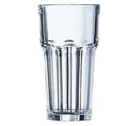 Arcoroc ARC J2602 Granity Long Drink Glass, 420 ml, Glass, Transparent, Pack of 6