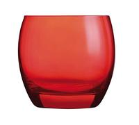 Arcoroc ARC J8486 Salto Color Studio Red Drinking Glass Water Glass Juice Glass 320ml Glass Pack of 6