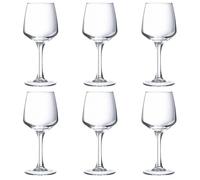 Arcoroc F0JQ1 Linéal Wine, Tempered Glass, 250 milliliters, Transparent