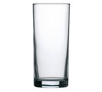 Arcoroc HiBall Glasses 340 ml/12 oz (Pack of 48), Clear, Glasswasher Safe, Large Pack of Hi Ball Glasses, Size: 147(H) x 66(Dia)mm, Highball Cocktail Juice Water Tall Drinking Tumblers, S060