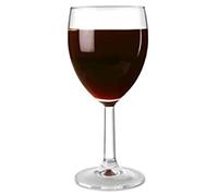 Arcoroc Savoie Wine Glasses 12.4oz LCE at 125ml, 175ml & 250ml, F2516, Pack of 6