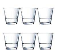 Arcoroc Stack Up Old Fashioned Tumbler 7 oz/210 ml, H5647, Pack of 6