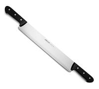 Arcos Cheese Knife 16 Inch Nitrum Stainless Steel and 400 mm Blade,1150 gr, Ergonomic Polyoxymethylene POM Handle, Series Universal, Color Black
