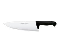 ARCOS Cleaver Butcher Knife Stainless Steel Nitrum 280 mm | Injected polypropylene handle. Series 2900. Colour black.