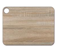 ARCOS Cutting Board with Hanger and Wood Style, Smooth Surface for Chopping Food in Cellulose Fibre and Resin, Professional Meat and Vegetable Cutting Utensil, Serving Board, Color Brown, 15" x 11"