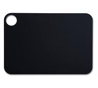 ARCOS Cutting Board with Hole Hanger, Smooth Surface for Chopping Food in Cellulose Fibre and Resin, Professional Meat and Vegetable Cutting Utensil, Serving Board, Color Black, 330 x 230 mm