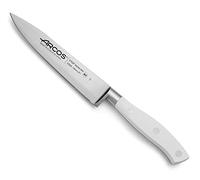 Arcos Forged Chef Knife 6 Inch Stainless Steel, Multi-Use Professional Cooking Knife with Ergonomic Polyoxymethylene Handle and 150mm Blade, Series Riviera Blanc, Color White