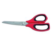 ARCOS Kitchen Scissors Stainless Steel 9" (240 mm) | Ideal for cutting meat, polypropylene handle. Series Prochef. Black and red.