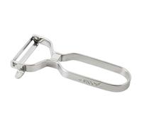 ARCOS Professional Chrome-Plated Peeler for Fruits and Vegetables. 5.5 Inch Stainless Steel Kitchen Tool for Precise Cutting. Chef's Gadget with Ergonomic Design. Silver Color