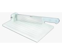 Arcos Professional Utensils - Bread Cutting Board - Stainless Steel 520 x 270 mm 20"x11" - Polyethylene White Color