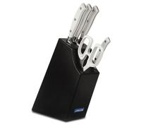 Arcos Riviera Blanc Knife Set with Block (5 Pieces) Forged Stainless Steel White Color