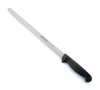 ARCOS Salmon Knife/Fish Knife 12 Inch Nitrum Stainless Steel and 300 mm Blade, Ergonomic Polypropylene Handle,Series 2900, Features Different Handle Colors to Make it Easier, Color Black
