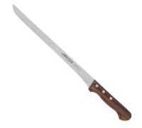 Arcos Series Atlantico - Slicing Knife Ham Knife - Blade Nitrum Stainless Steel 11" - Handle Rosewood Brown Color