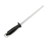 Arcos Series Chairas - Sharpening Steel - Body Carbon Steel Chromium Coated 10" - Handle Polypropylene Black Color