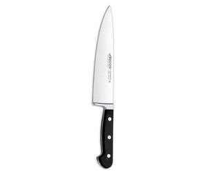 Arcos Series Clasica - Chef Knife - Blade Nitrum Forged Stainless Steel 8" - Handle Polyoxymethylene (POM) Black Color