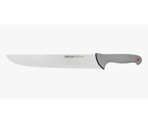 Arcos Series Colour Proof - Butcher Knife - Blade Nitrum Stainless Steel 14" - Handle Polypropylene Covered by Elastomer Black Color