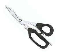 Arcos Series Prochef - Kitchen Scissors - Blade Stainless Steel 8" - Handle Polypropylene Black color