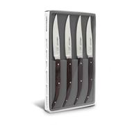 Arcos Series Table Knives - Table Knife Set 4 Pieces (Steak Knives) - Blade Nitrum Stainless Steel 4" - Handle Rosewood - Brown Color