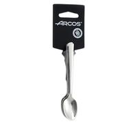 Arcos Series Toscana - Mocca Spoon Set (6 Spoons) - Monoblock of one Piece Stainless Steel 18/10 and 4.5" Silver Color