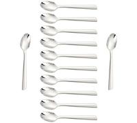 Arcos Series Toscana - Mocca Spoon Table Spoon - monoblock of one Piece Stainless Steel 18/10 and 115 mm (4.53 Inches) Silver Colour