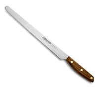 Arcos Slicing Knife | Ham Knife 10 Inch Stainless Steel, Professional Kitchen Knife for Cooking, Ovengkol Wood Handle 100% natural FSC and 250 mm Blade, Series Nordika
