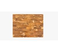 Arcos Teak Wood Cutting Board - Natural Elegance and Durability for Knives - Artisanal Design in One Piece - Ideal for Modern Kitchen