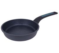 Arcos Thera 16 cm Nonstick Induction Gas Ceramic Hob Pan Small Cast Aluminium Kitchen Pan with Removable and Dishwasher Safe Ergonomic Handle, Black and Blue