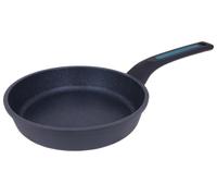 Arcos Thera 18 cm Nonstick Induction Gas Ceramic Hob Pan Small Cast Aluminium Kitchen Pan with Removable and Dishwasher Safe Ergonomic Handle, Black and Blue