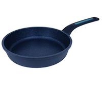 Arcos Thera Series | Non-Stick Pan | Cast Aluminium | Suitable for Any Kitchen | Ergonomic Plastic and Silicone Handle | Energy Saving System | Dishwasher Safe | Colour Black and Blue (24 cm)