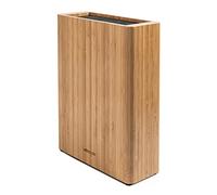 ARCOS Universal Knife Block Set Without Knives Uo to 10 Inch, 220x89x280mm, 3700 gr, Made of Bamboo, Series Tacos Universales, Color Brown