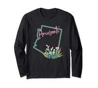 Arcosanti Arizona Cacti State Cactus Souvenir Long Sleeve T-Shirt