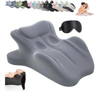 Arcova Sweet Spot Pillow, Love Nest Pillow for Couples，27° Angle Perfect Position Couple Pillows, Ergonomic Posture Support for Spinal & Multi-Functional Bed Pillows, Ideal for Sitting and Lying (B)